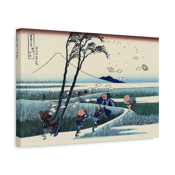 2498194053222013802_2048-1.jpeg Ejiri in Suruga Province (Sunshu Ejiri) – Katsushika Hokusai (c. 1830-32) – Japanese Woodblock Canvas Print