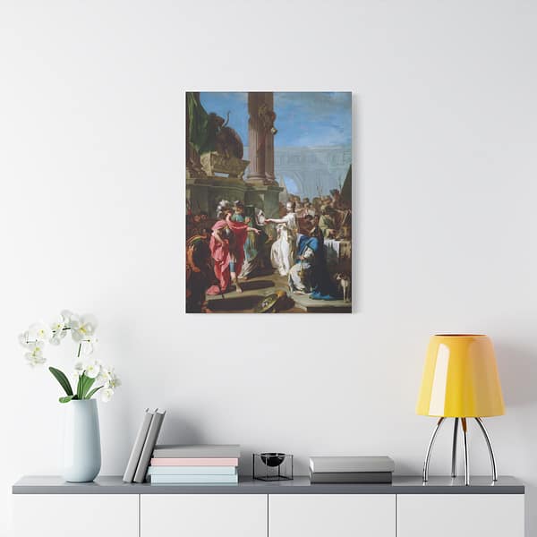 2766074573939640963_2048-1.jpeg The Sacrifice of Polyxena – Giovanni Battista Pittoni (c. 1733-34) – Classical Canvas Print