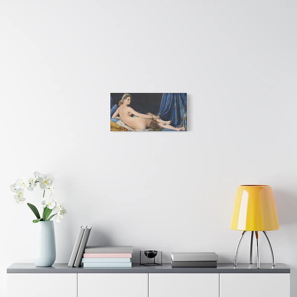 2949760565309217928_2048-1.jpeg La Grande Odalisque – Jean-Auguste-Dominique Ingres (1814) – Classical Canvas Print