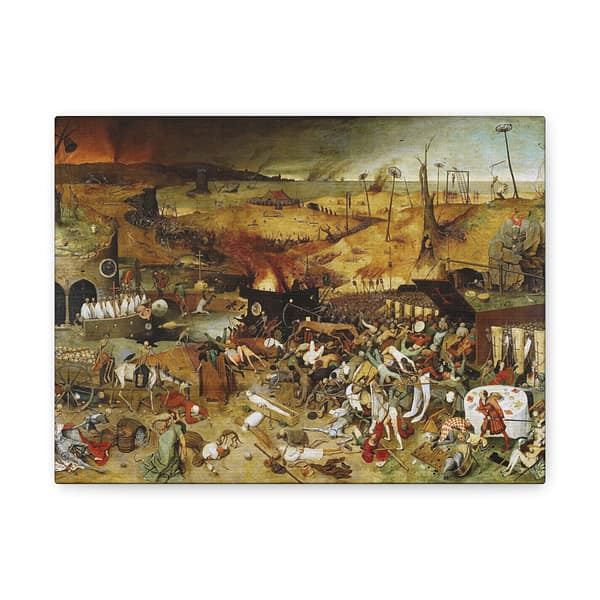 307484633284143237_2048-1.jpeg The Triumph of Death – Pieter Bruegel the Elder (c. 1562) – Renaissance Canvas Print