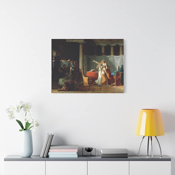 3243999773008841223_2048-1.jpeg Lictors Bring Brutus the Bodies of His Sons – Jacques-Louis David (1789) – Classical Canvas Print