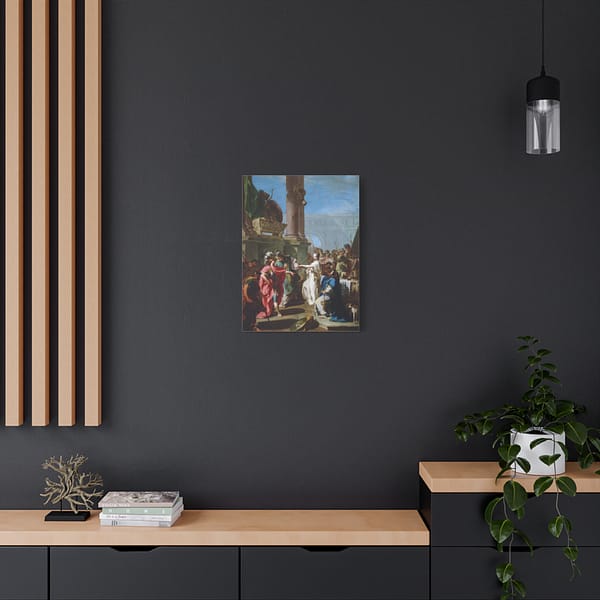 3319833334766902185_2048-1.jpeg The Sacrifice of Polyxena – Giovanni Battista Pittoni (c. 1733-34) – Classical Canvas Print