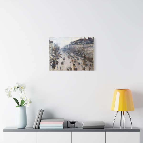 3455800931134250865_2048-1.jpeg Boulevard Montmartre on a Winter Morning – Camille Pissarro (1897) – Impressionist Canvas Print