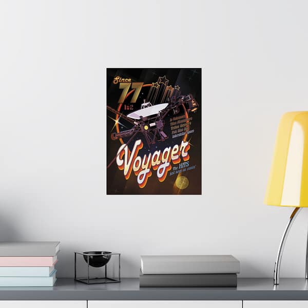 3470256106404601493_2048.jpeg Voyager ‘77 – NASA Disco-themed Art – Space Age Poster Print