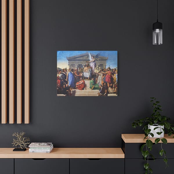 3585642701432086293_2048-1.jpeg The Apotheosis of Homer – Jean-Auguste-Dominique Ingres (1827) – Classical Canvas Print