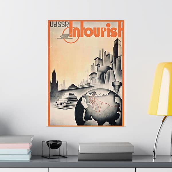 3797490357451140545_2048-1.jpeg UdSSR – Intourist (1935) – Vintage Travel Poster Print