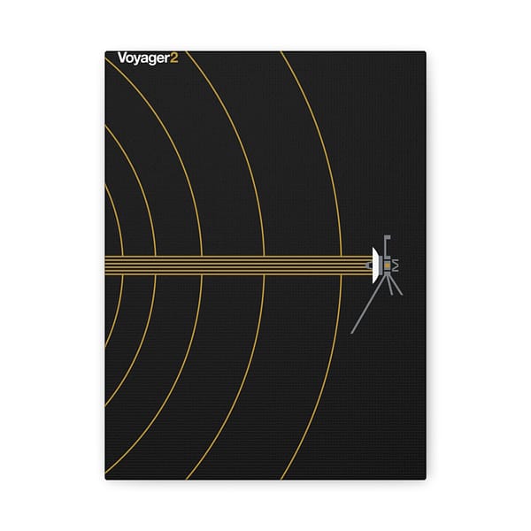 4337990135086238576_2048-1.jpeg Voyager 2 Probe – NASA – Space Age Canvas Print
