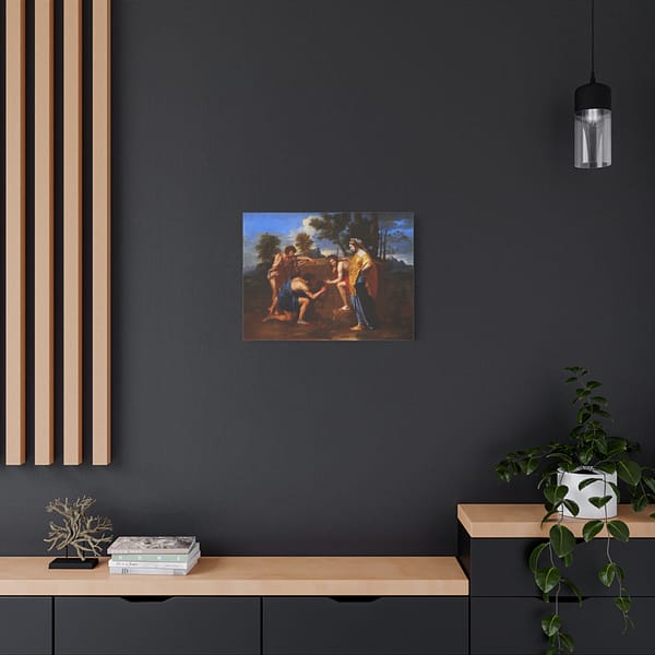 4406959004997054959_2048-1.jpeg The Arcadian Shepherds (Et in Arcadia Ego) – Nicolas Poussin (c. 1637-38) – Classical Canvas Print