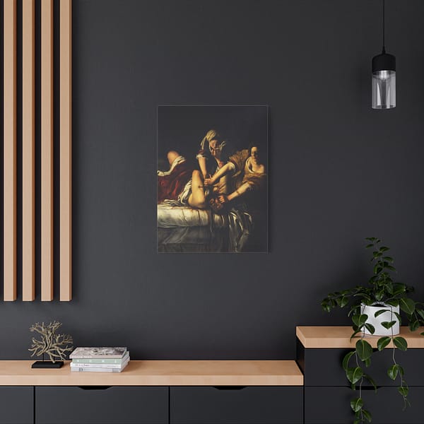 4430052321567125964_2048-1.jpeg Judith Slaying Holofernes – Artemisia Gentileschi (c. 1612-1613) – Classical Canvas Print