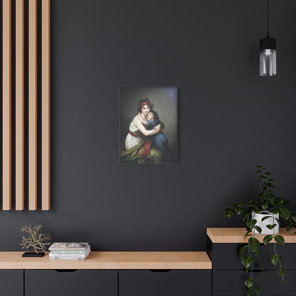 4532088509178836607_2048-1.jpeg Self-Portrait with Julie (à la Grecque) – Élisabeth Vigée Le Brun (1789) – Classical Canvas Print