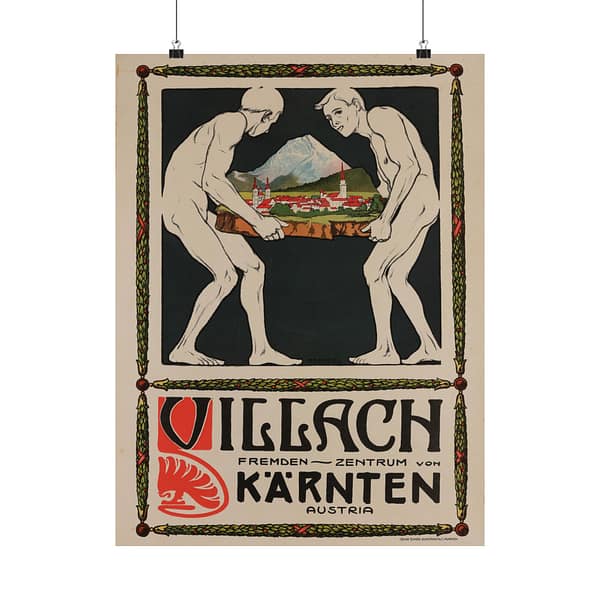 461326553356792880_2048-1.jpeg Villach, Kärnten (Carinthia) – Pietro A. Sencig (c. 1900s) – Art Nouveau Poster Print