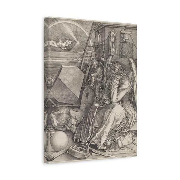 4733837500436488688_2048-1.jpeg Melencolia I – Albrecht Dürer (1514) – Renaissance Canvas Print