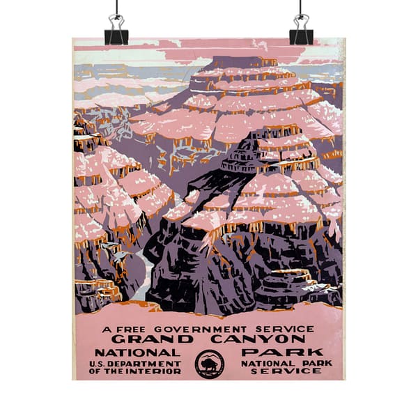 4781436374680915667_2048-1.jpeg Grand Canyon National Park – Works Progress Administration (1938) – Vintage Travel Poster Print