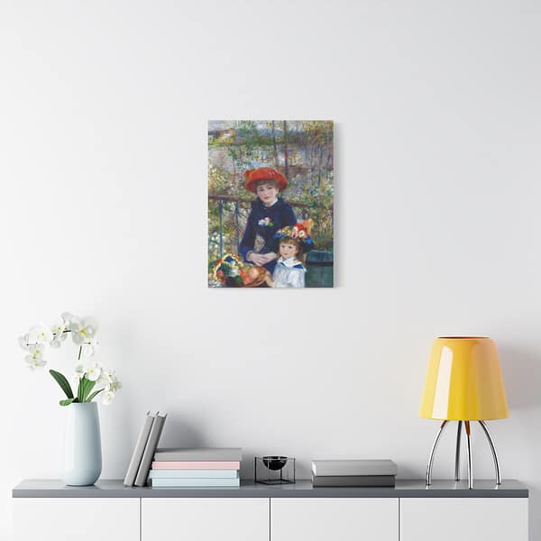 4825348623861175032_2048-1.jpeg Two Sisters (On the Terrace) – Pierre-Auguste Renoir (1881) – Impressionist Canvas Print