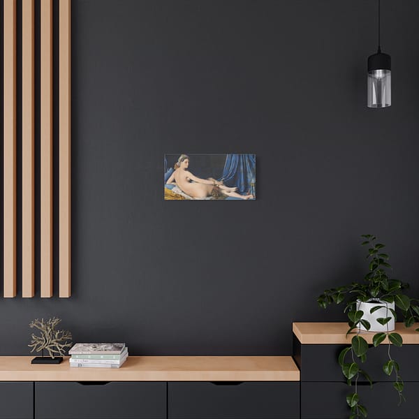4839068361906982644_2048-1.jpeg La Grande Odalisque – Jean-Auguste-Dominique Ingres (1814) – Classical Canvas Print