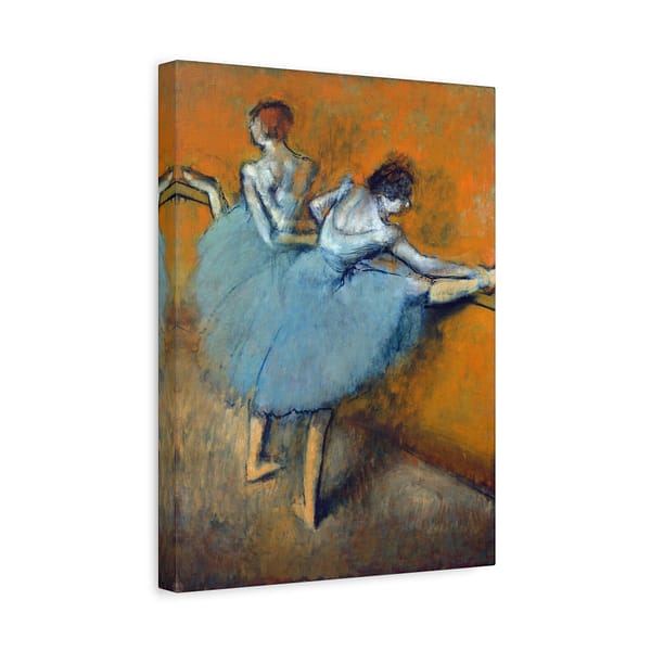 5007333861936510277_2048-1.jpeg Dancers at the Barre – Edgar Degas (c. 1900) – Impressionist Canvas Print