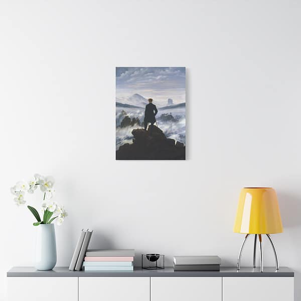 5263646771577702282_2048-1.jpeg The Wanderer Above the Sea of Fog – Caspar David Friedrich (1818) – Classical Canvas Print
