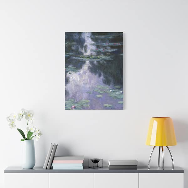 5283112821364423668_2048-1.jpeg Water Lilies (Nymphéas) – Claude Monet (1907) – Impressionist Canvas Print