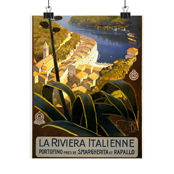 5380142501387822092_2048-1.jpeg La Riviera Italienne – ENIT Italian National Tourist Board (c. 1920) – Vintage Travel Poster Print
