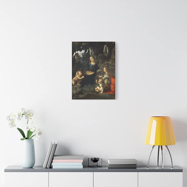 5462873651811169752_2048-1.jpeg Virgin of the Rocks – Leonardo da Vinci (c. 1483-1486) – Renaissance Canvas Print