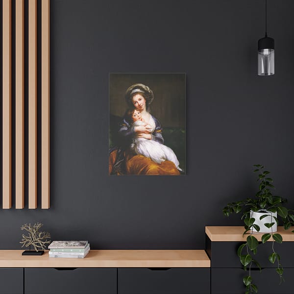 5962579769781868580_2048-1.jpeg Self-Portrait with Julie (Maternal Tenderness) – Élisabeth Vigée Le Brun (1787) – Classical Canvas Print