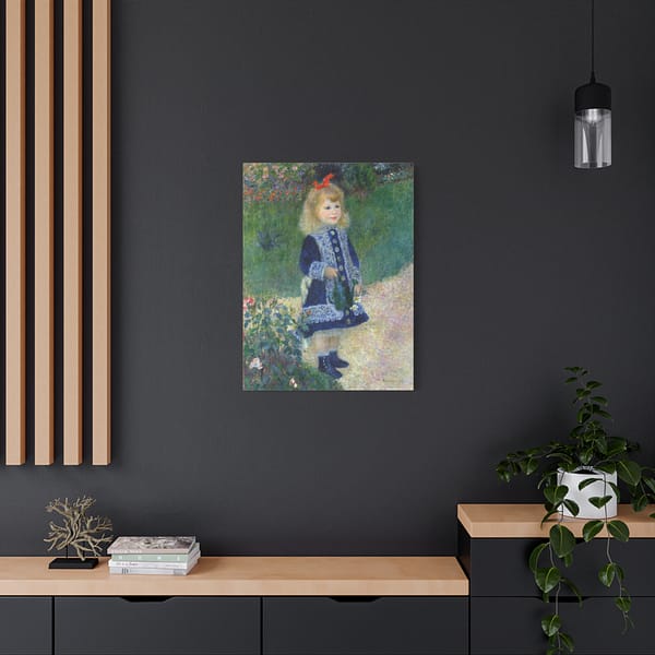 6651767788518079525_2048-1.jpeg A Girl With a Watering Can – Pierre-Auguste Renoir (1876) – Impressionist Canvas Print