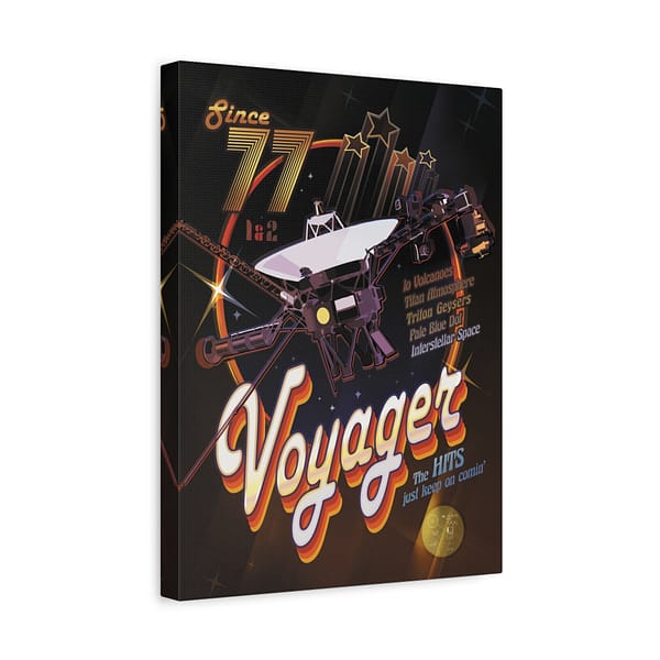 6659238693975470783_2048-1.jpeg Voyager ‘77 – NASA Disco-themed Art – Space Age Canvas Print