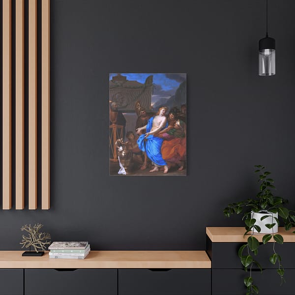 6703132374801365401_2048-1.jpeg The Sacrifice of Polyxena – Charles Le Brun (1647) – Classical Canvas Print