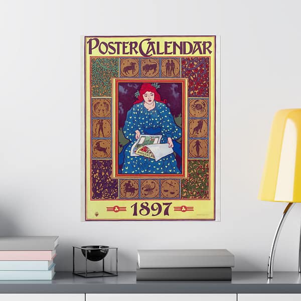 6965904699882314148_2048-1.jpeg Poster Calendar – Louis John Rhead (1897) – Art Nouveau Poster Print