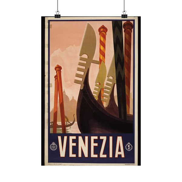 7222491870664159919_2048-1.jpeg Venezia (Venice), Italy – ENIT Italian National Tourist Board – Vintage Travel Poster Print