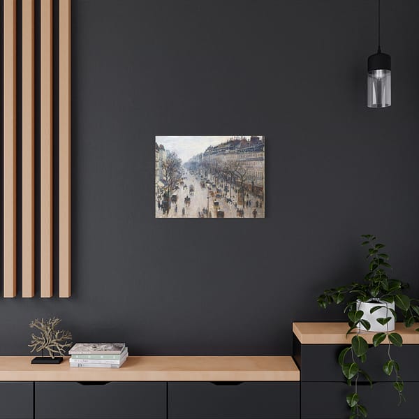 781794578318757326_2048-1.jpeg Boulevard Montmartre on a Winter Morning – Camille Pissarro (1897) – Impressionist Canvas Print