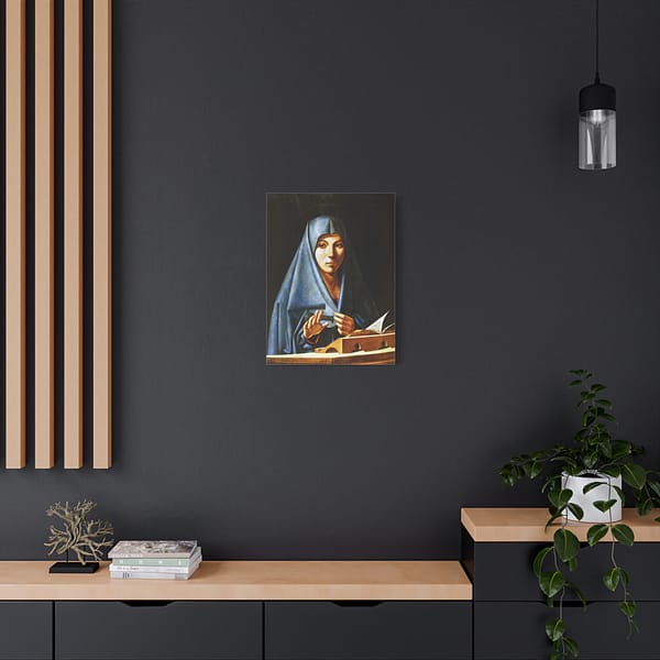 7961030548974574360_2048-1.jpeg Virgin of the Annunciation – Antonello da Messina (1476) – Renaissance Canvas Print
