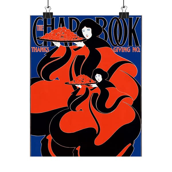 827101228957173838_2048-1.jpeg The Chap-Book, Thanksgiving Number – William H. Bradley (1895) – Art Nouveau Poster Print