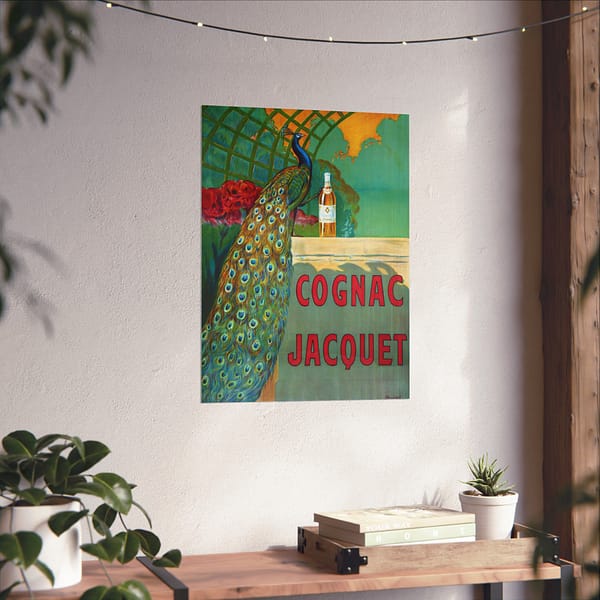 83036450178790363_2048-1.jpeg Cognac Jacquet Peacock – Camille Bouchet – Art Nouveau Poster Print