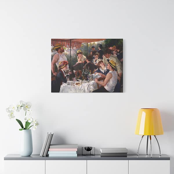 8524747826386174911_2048.jpeg Luncheon of the Boating Party – Pierre-Auguste Renoir (c. 1880-81) – Impressionist Canvas Print