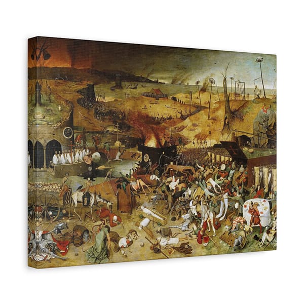 8870547951430970290_2048-1.jpeg The Triumph of Death – Pieter Bruegel the Elder (c. 1562) – Renaissance Canvas Print