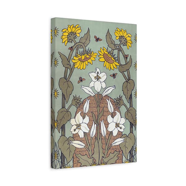 8996663822911010170_2048-1.jpeg Bees and Beehive – Suze Fokker (1898) – Art Nouveau Canvas Print