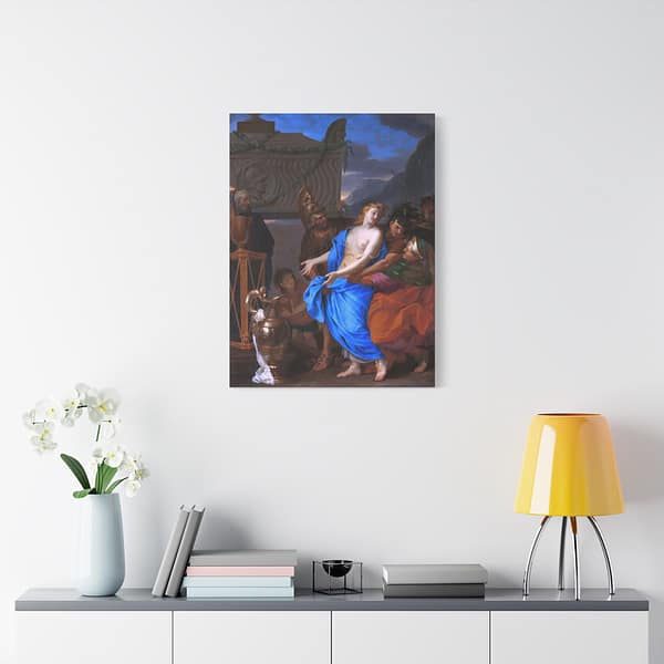 9187163215269720952_2048-1.jpeg The Sacrifice of Polyxena – Charles Le Brun (1647) – Classical Canvas Print