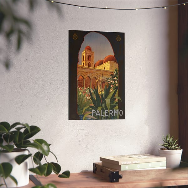 92810113724430635_2048-2.jpeg Palermo, Sicilia (Sicily) – ENIT Italian National Tourist Board (c. 1920) – Vintage Travel Poster Print