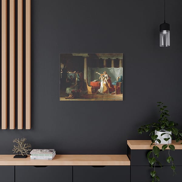 9576158986741286340_2048-1.jpeg Lictors Bring Brutus the Bodies of His Sons – Jacques-Louis David (1789) – Classical Canvas Print