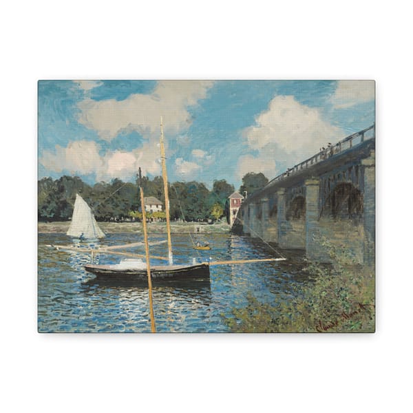 976850036604394880_2048-1.jpeg The Bridge at Argenteuil – Claude Monet (1874) – Impressionist Canvas Print
