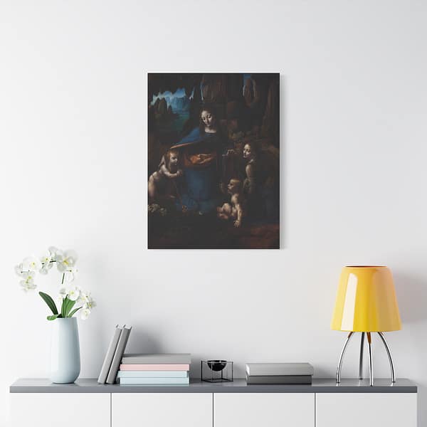 9820903699953020071_2048-1.jpeg Virgin of the Rocks – Leonardo da Vinci (c. 1503-1506) – Renaissance Canvas Print