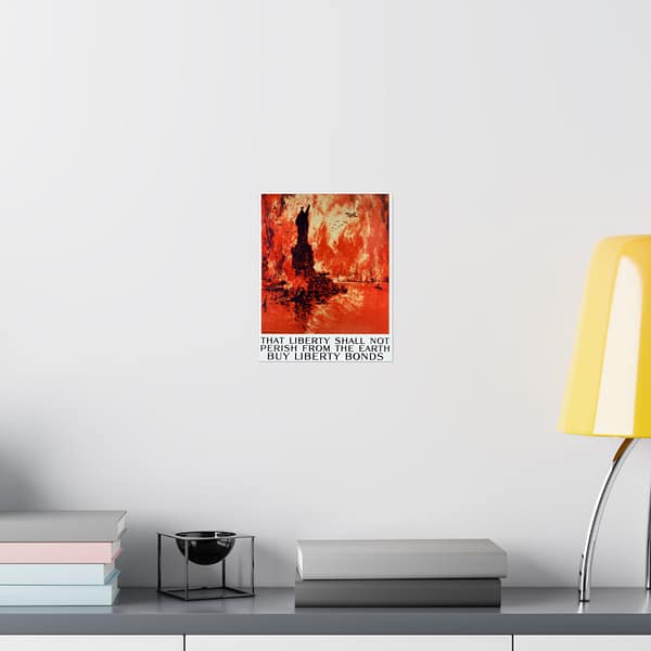 11393477505840155202_2048.jpeg That Liberty Shall Not Perish From the Earth - Buy Liberty Bonds - Joseph Pennell (1918) - Patriotic WWI Poster Print
