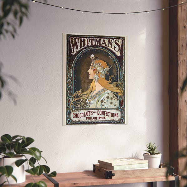 3058887790689202318_2048.jpeg Zodiac (Whitman's Chocolates and Confections) - Alphonse Mucha (1896) - Art Nouveau Poster Print