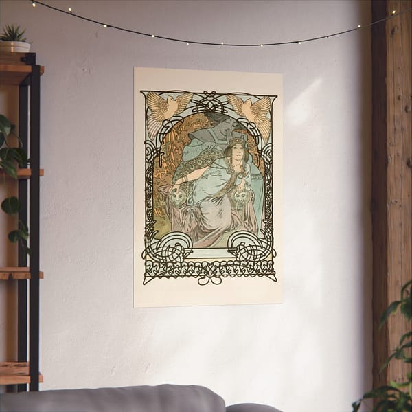 3979939018938204922_2048.jpeg Ilsee, Princesse de Tripoli - Alphonse Mucha (1897) - Art Nouveau Poster Print