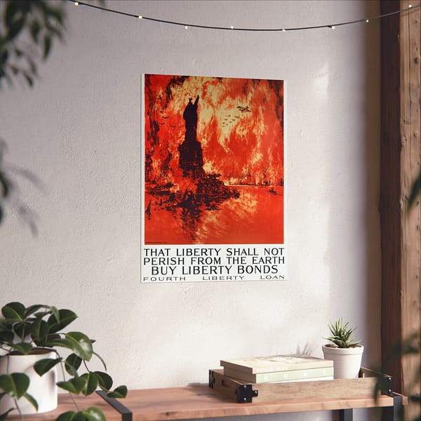 5280598832342810747_2048.jpeg That Liberty Shall Not Perish From the Earth - Buy Liberty Bonds - Joseph Pennell (1918) - Patriotic WWI Poster Print