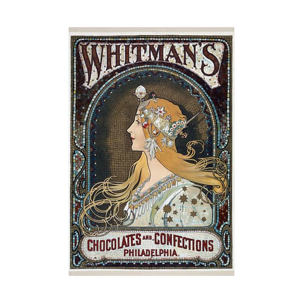 8859541002674581252_2048-1.jpeg Zodiac (Whitman's Chocolates and Confections) - Alphonse Mucha (1896) - Art Nouveau Poster Print