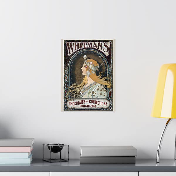 9786900491675222654_2048.jpeg Zodiac (Whitman's Chocolates and Confections) - Alphonse Mucha (1896) - Art Nouveau Poster Print