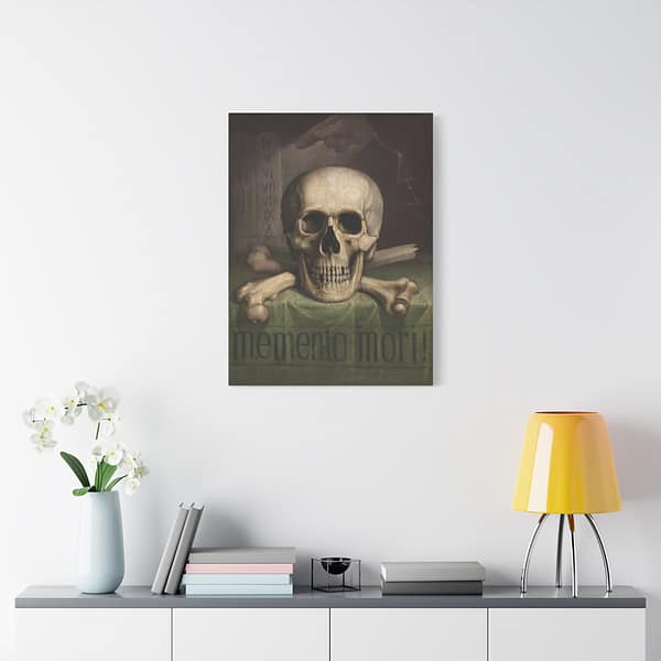10850378445637871600_2048.jpeg Memento Mori - Jozef Hanula (1901) - Vintage Art Canvas Print