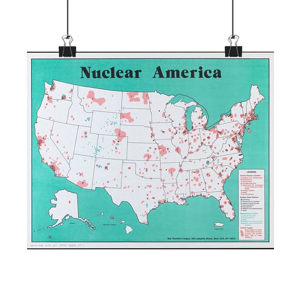 12069703563324115372_2048-1.jpeg Nuclear America - War Resisters League (1979) - Atomic Age Poster Print